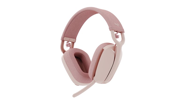 Logitech Zone Vibe 100 Wireless Over-Ear Headset - Rose