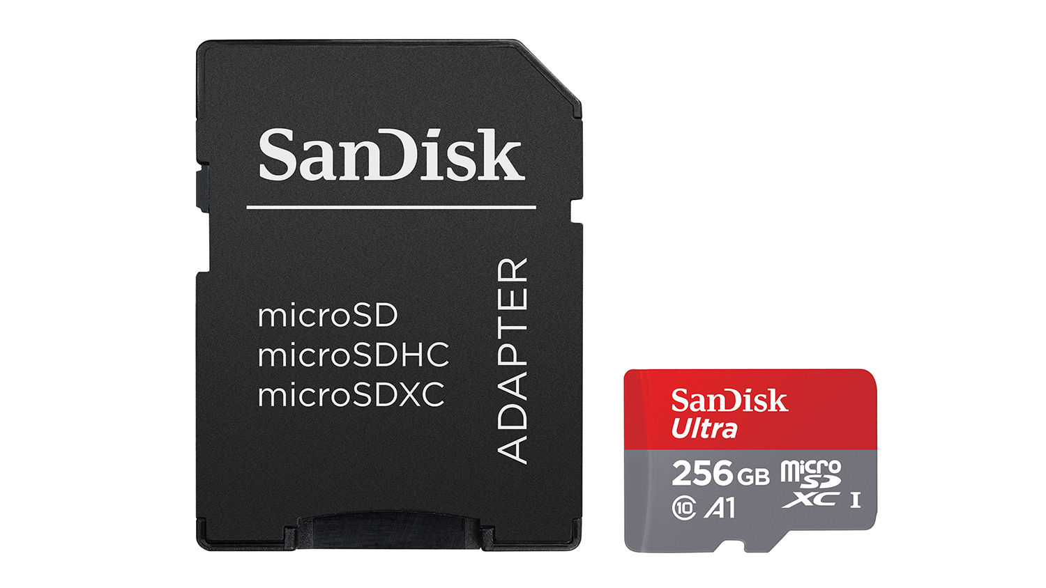 SanDisk Ultra Micro SDXC Memory Card with Adapter - 256GB