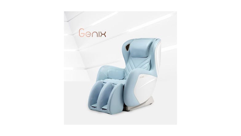 Ogawa Genix Superior Hybrid Massage Chair- Mist Blue