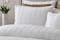 Winton White Duvet Cover Set by Private Collection