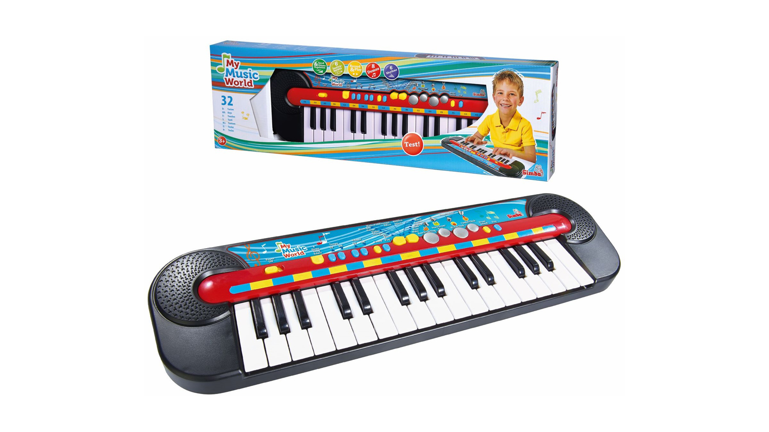 Simba Music World 32 Keys Keyboard Harvey Norman New Zealand