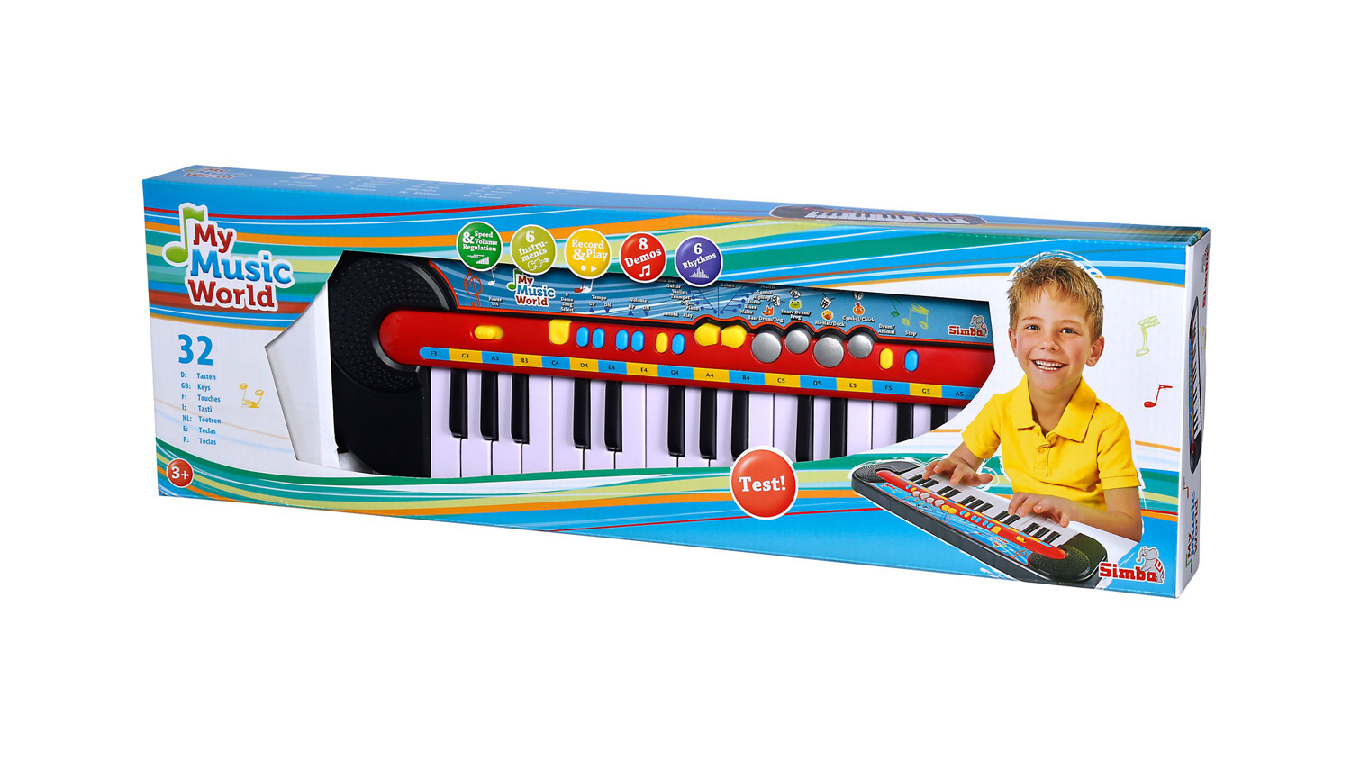 Simba Music World 32 Keys Keyboard Harvey Norman New Zealand