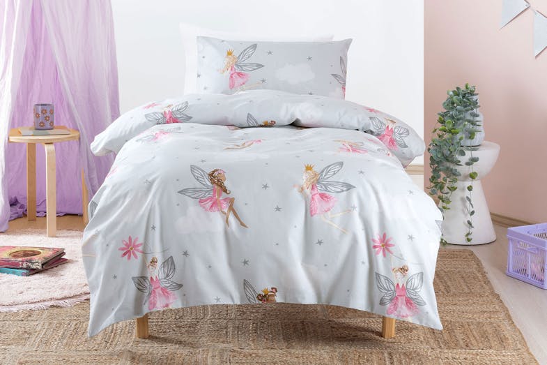 Fairy Sky Duvet Cover Set by Squiggles