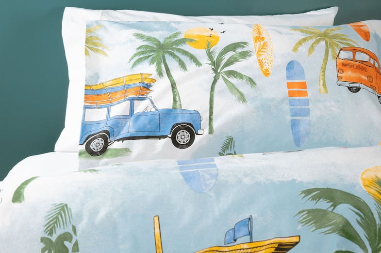 Surfs Up Duvet Cover Set by Squiggles