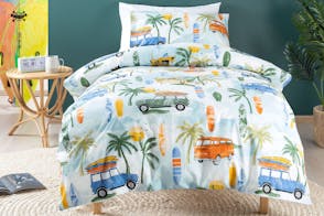 Surfs Up Duvet Cover Set by Squiggles