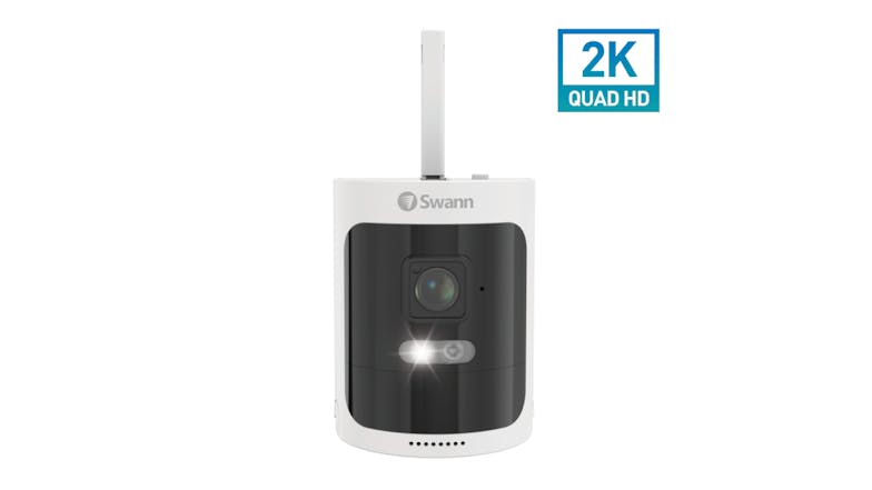 Swann 2K NVW-650 Power Hub with NVR 1TB/4x NVW-600CMB Wireless Wi-Fi Security Camera