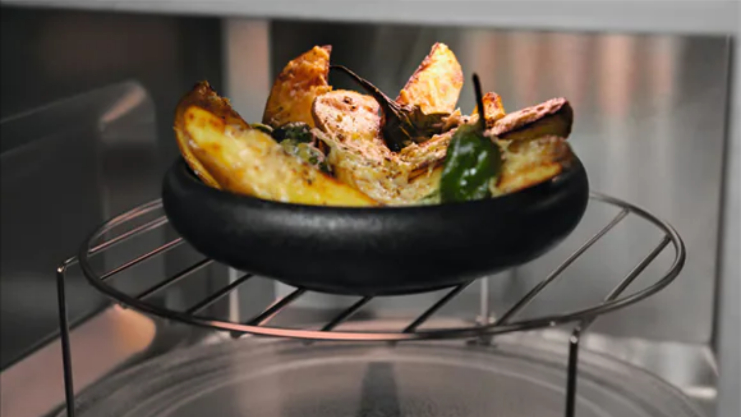 Electrolux 60cm Built-In Microwave Oven with 7 Functions - Dark Stainless Steel (UltimateTaste 500/EMB2529DSE)