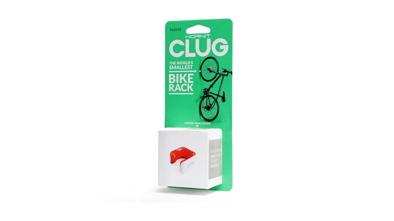Clug Hybrid Bike Stand - White/Orange