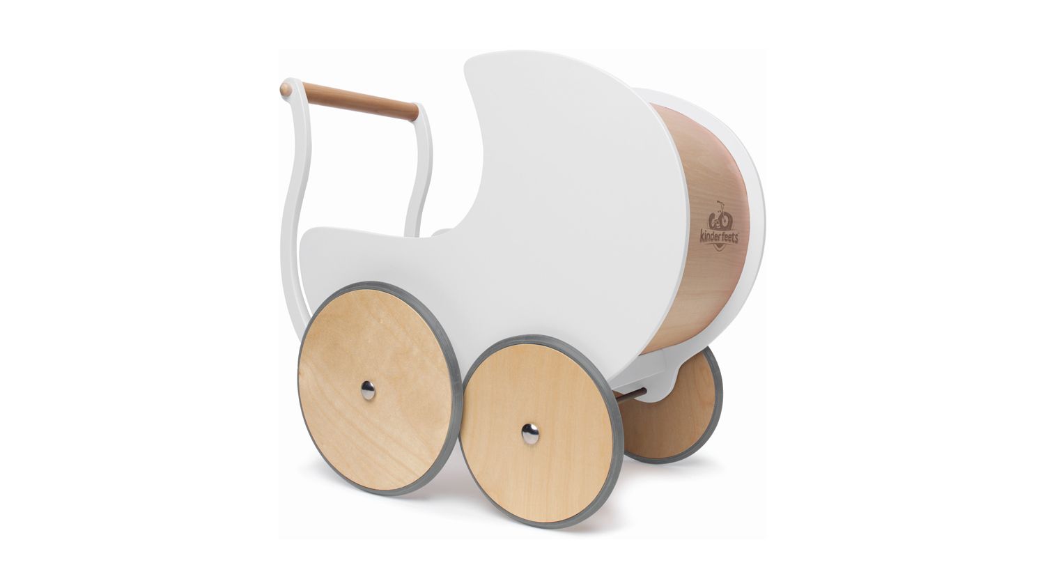 Kinderfeets Pram Walker - White