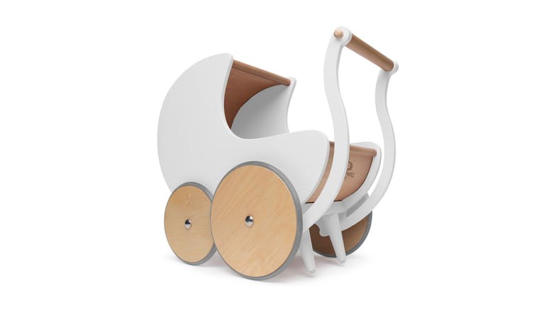 Kinderfeets Pram Walker - White