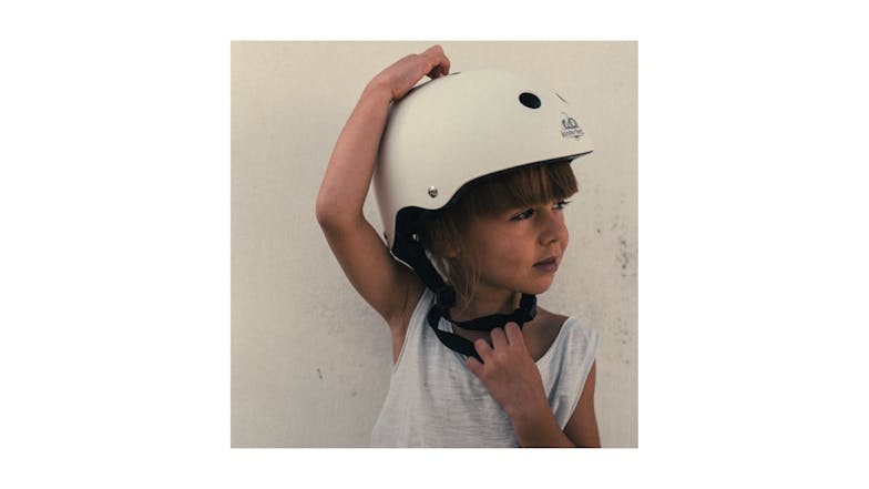 Kinderfeets Toddler Bike Helmet - Matte White
