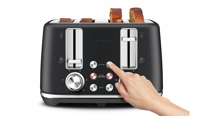 Breville "the ToastSet" 4 Slice Toaster - Black