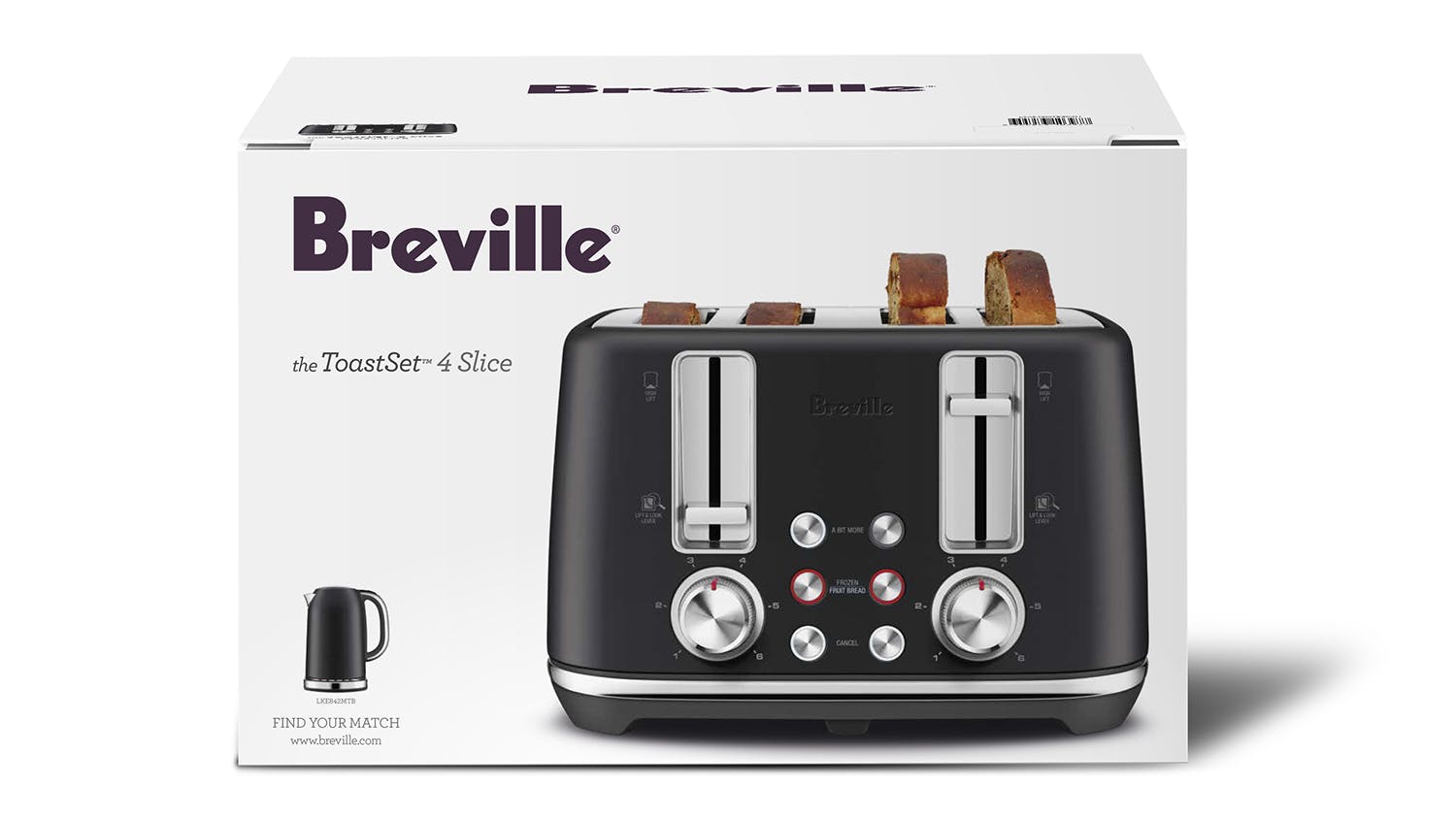 Breville the ToastSet 4 Slice Toaster LTA842 - Consumer NZ