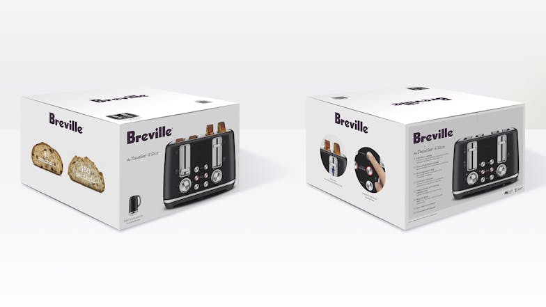 Breville "the ToastSet" 4 Slice Toaster - BlackBreville "the ToastSet" 4 Slice Toaster - Black