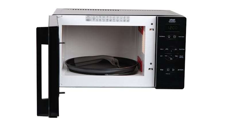 Whirlpool 25L Crisp N' Grill 800W Microwave - Black (MWC25BK)