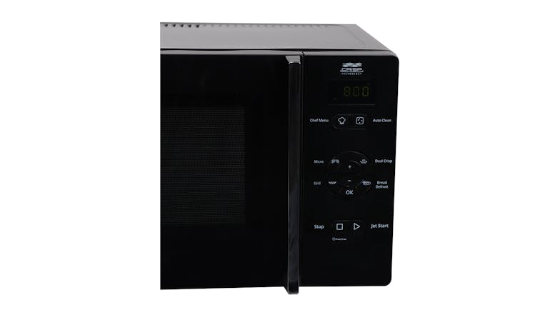 Whirlpool 25L Crisp N' Grill 800W Microwave - Black (MWC25BK)