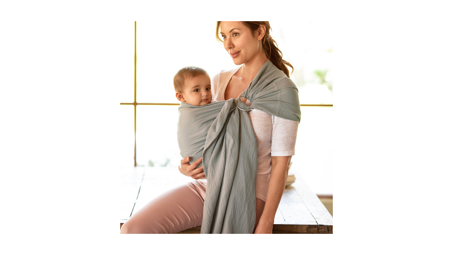 Moby Ring Sling (OSFA) Pewter Harvey Norman New Zealand