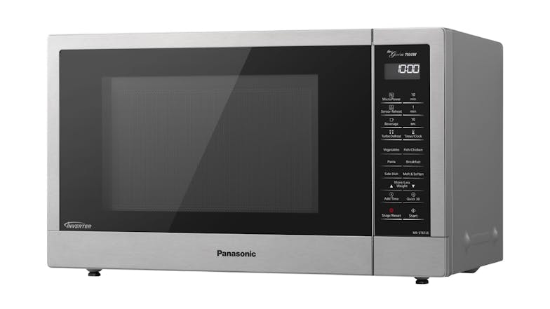 Panasonic 32L Genius Sensor Inverter 1100W Microwave - Stainless Steel (NN-ST67JSQPQ)