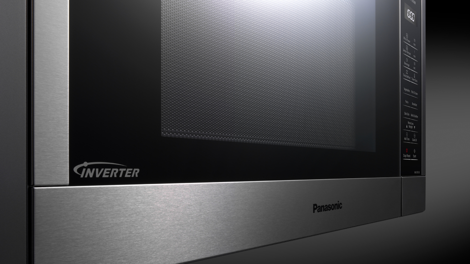 Panasonic 32L Genius Sensor Inverter 1100W Microwave Stainless Steel