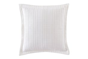 Winton White Square Cushion by Private Collection