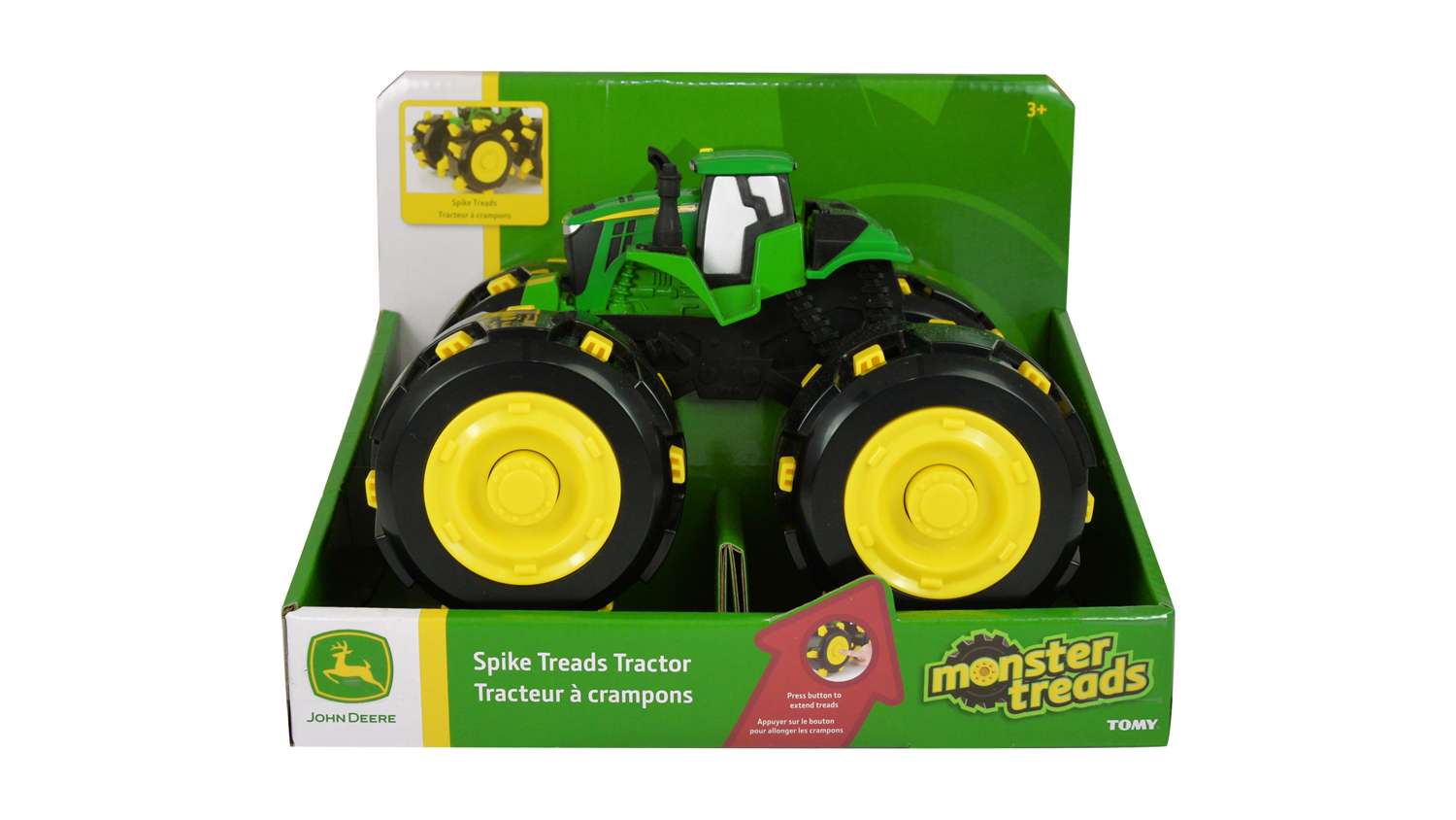 John Deere Toy Monster Treads Tough Treadz Tractor Harvey Norman New