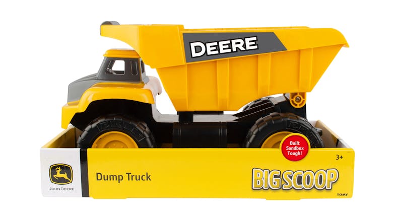 John Deere Toy 38cm Big Scoop Dump Truck - Yellow