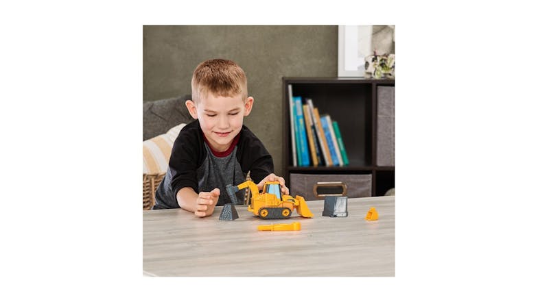 John Deere Toy Build A Buddy Construction Backhoe Loader