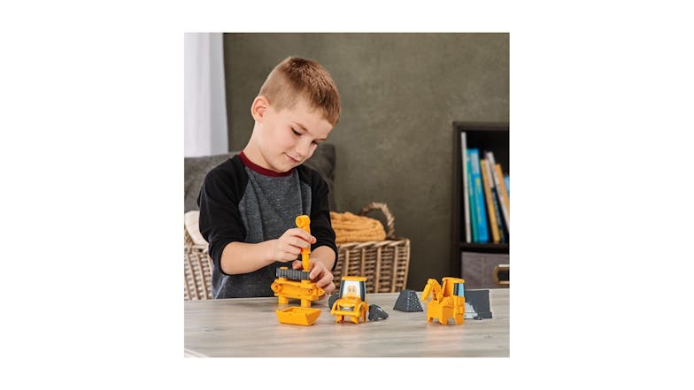 John Deere Toy Build A Buddy Construction Backhoe Loader