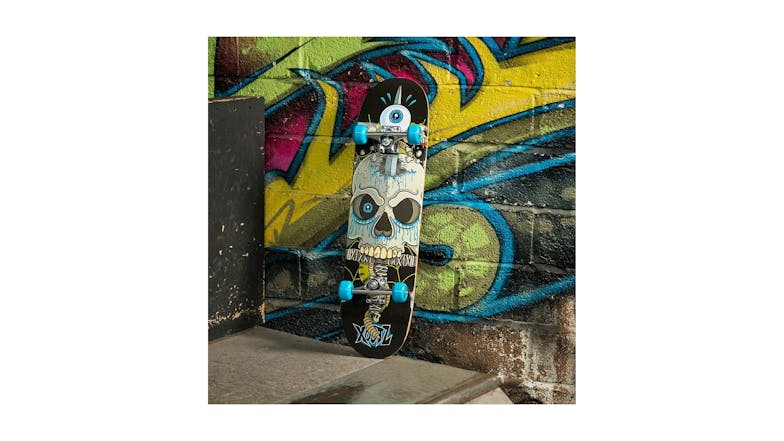 Xootz Skateboard - Snake Skull