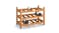 Holger Hardwood 15 Bottle Wine Rack - Teak