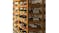 Holger Hardwood 15 Bottle Wine Rack - Teak