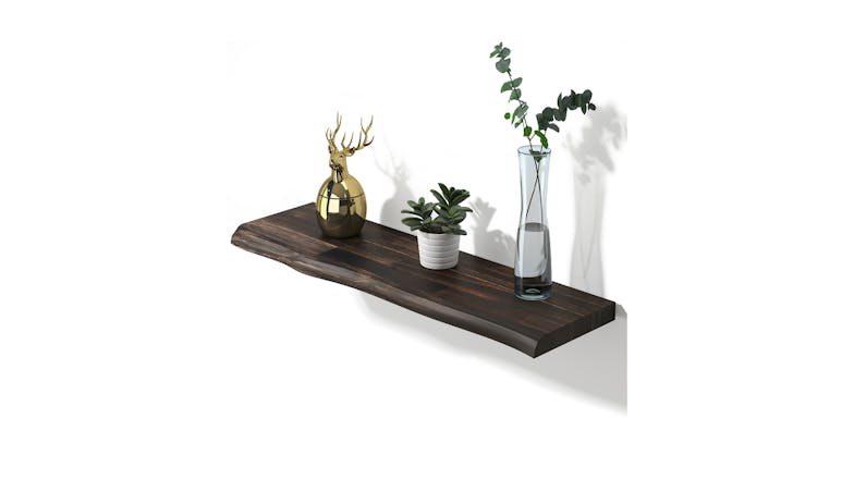 Acacia Floating Shelf 900 x 250 - Espresso