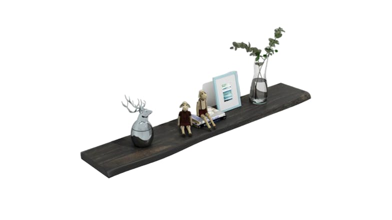 Acacia Floating Shelf 1200 x 250 - Espresso