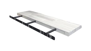 Acacia Floating Shelf 900 x 250 - Organic White