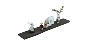 Acacia Floating Shelf 1524 x 254 - Espresso