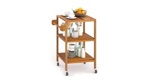 Holger Kitchen Cart 520x520x850 - Teak