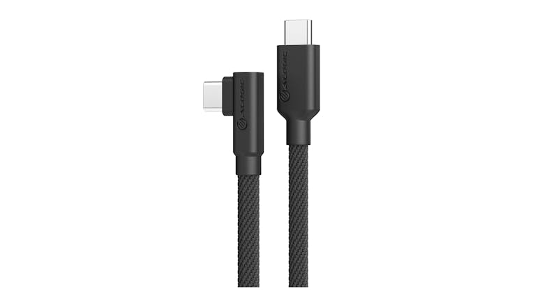 Alogic Elements Pro Right Angle USB-C to USB-C Cable - 1m