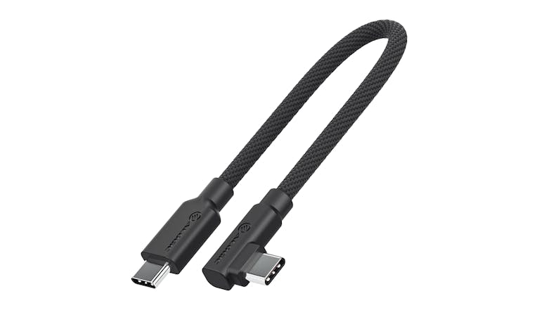 Alogic Elements Pro Right Angle USB-C to USB-C Cable - 1m