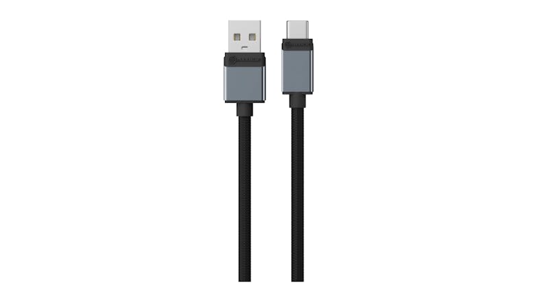 Alogic Ultra Fast Plus USB-C to USB-A 2.0 Cable 2m - Space Grey