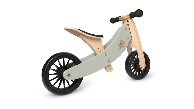 Kinderfeets Tiny Tot Plus 2 In 1 Tricycle & Balance Bike - Silver Sage