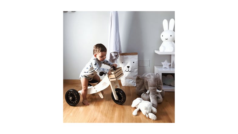 Kinderfeets Tiny Tot Bike Plus - White