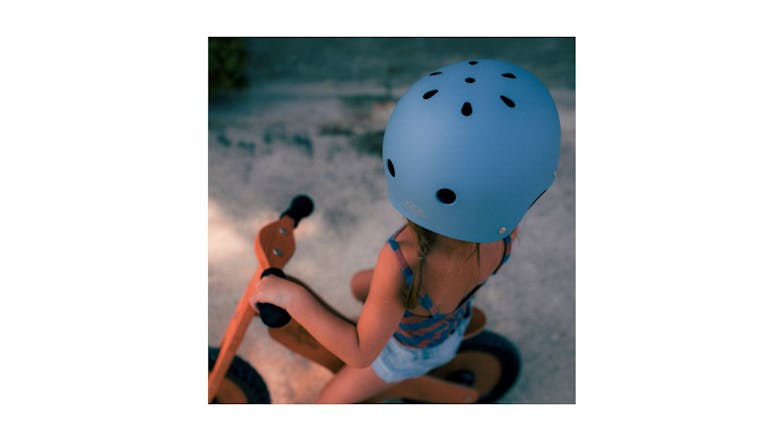 Kinderfeets Toddler Bike Helmet - Matte Slate Blue