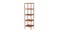 Holger 5 Tier Acacia Shelving Tower - Golden Teak