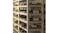 Holger Hardwood 15 Bottle Wine Rack - White