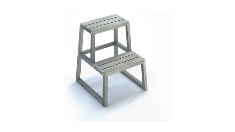 Holger Big Step Stool (FSC) Acacia - Grey