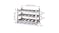 Holger Hardwood 15 Bottle Wine Rack - Grey