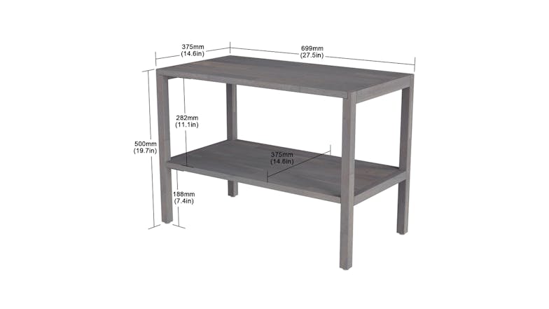 Holger Acacia Bench - Dusk Grey