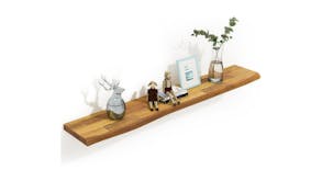 Acacia Floating Shelf 1200 x 250 - Golden Teak