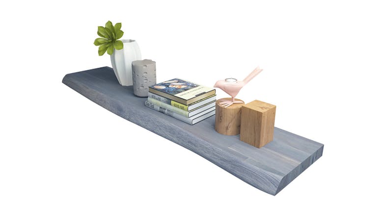 Acacia Floating Shelf 1200 x 250 - Dusk Grey