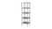 Holger 5 Tier Acacia Shelving Tower - Dusk Grey